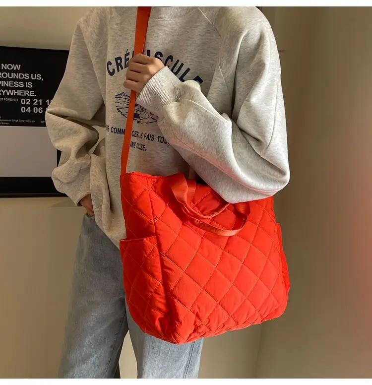 Japanese-Style Quilted Shoulder Bag for Women — feature 20