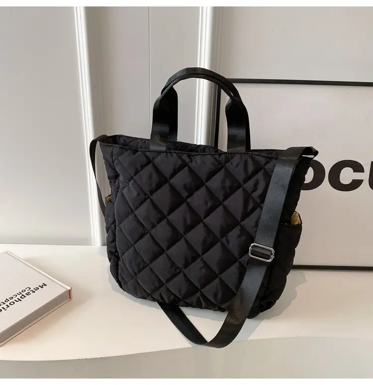 Japanese-Style Quilted Shoulder Bag for Women — feature 26