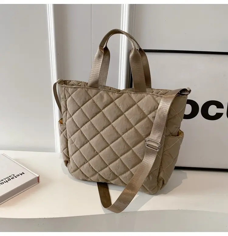 Japanese-Style Quilted Shoulder Bag for Women — feature 27