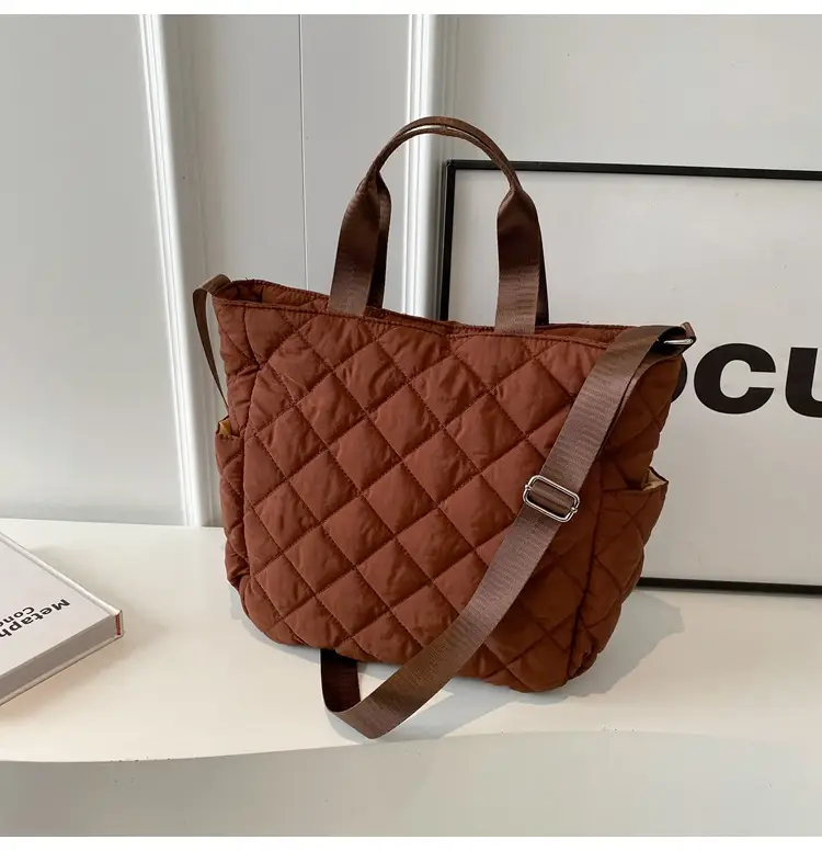 Japanese-Style Quilted Shoulder Bag for Women — feature 29