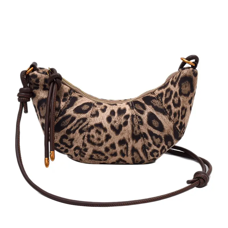 Women Leopard Print Crossbody Bag 2025