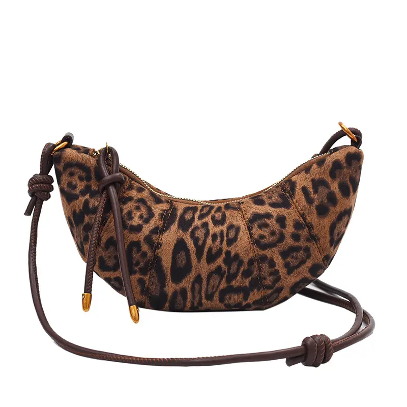Women Leopard Print Crossbody Bag 2025