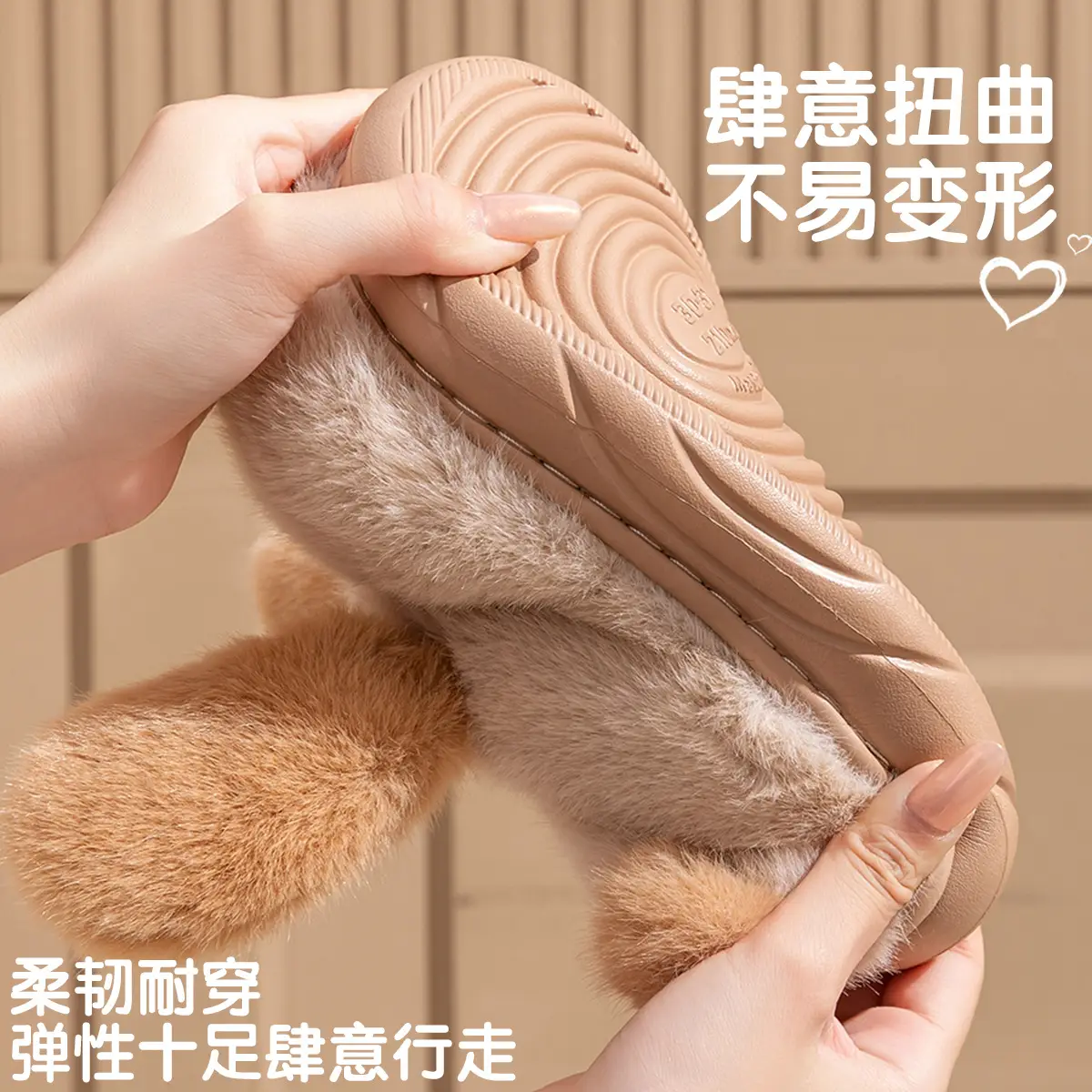 Cute Puppy Cotton Slippers for Women 2025 Winter Warm Non-Slip - Image 10