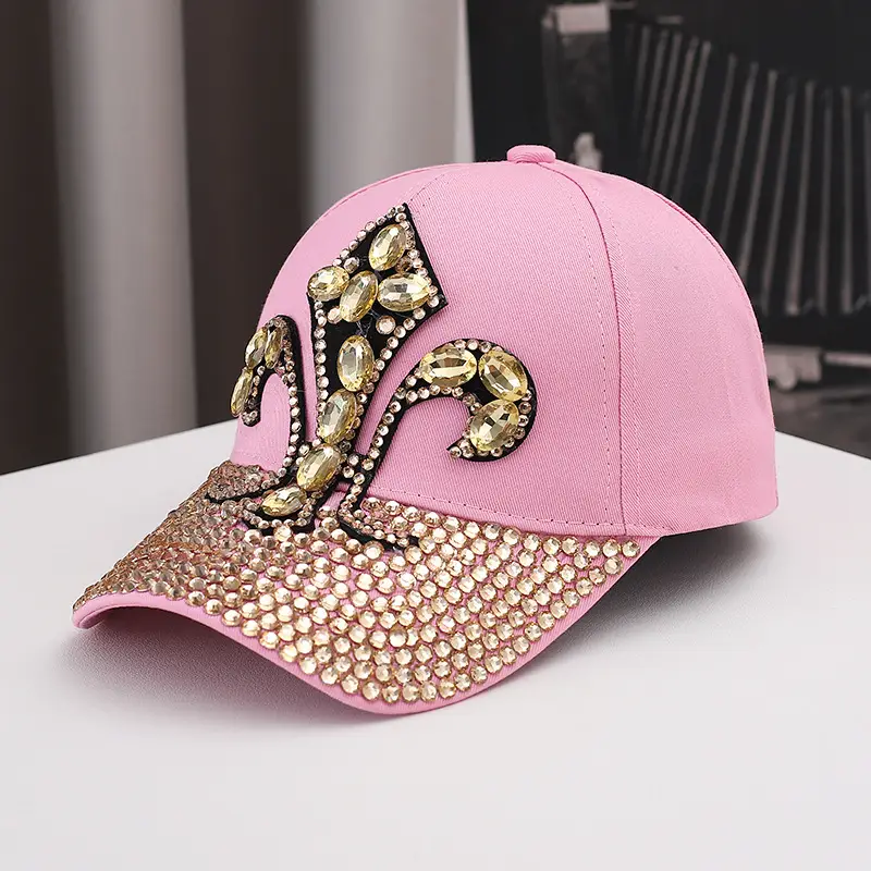 New Colorful Diamond Baseball Caps for Women - Image 2
