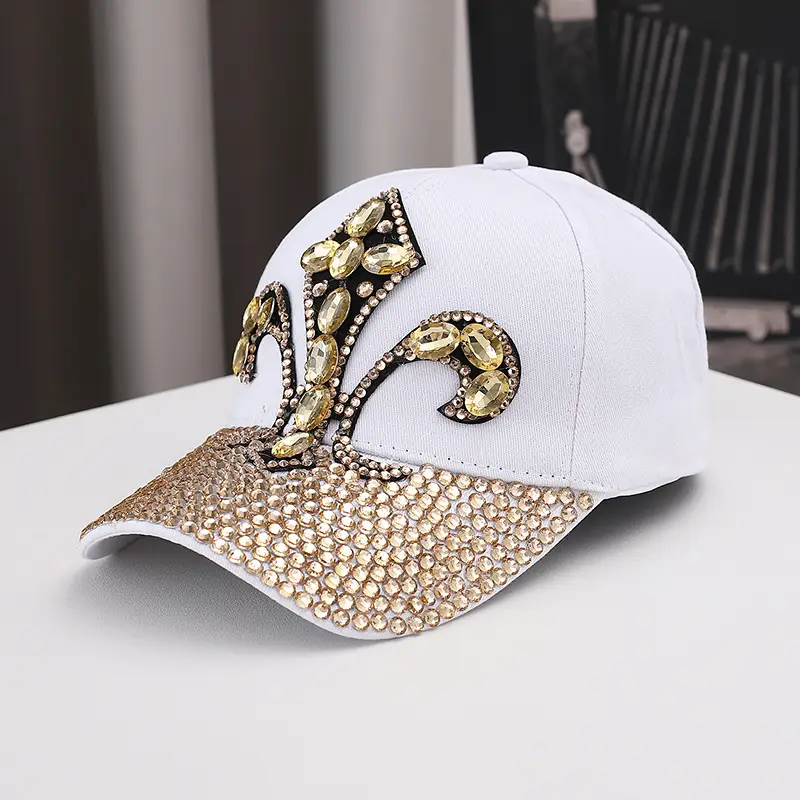 New Colorful Diamond Baseball Caps for Women - Image 4