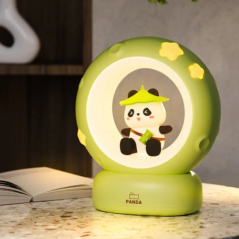 Panda Night Light for Bedroom Sleep Lamp
