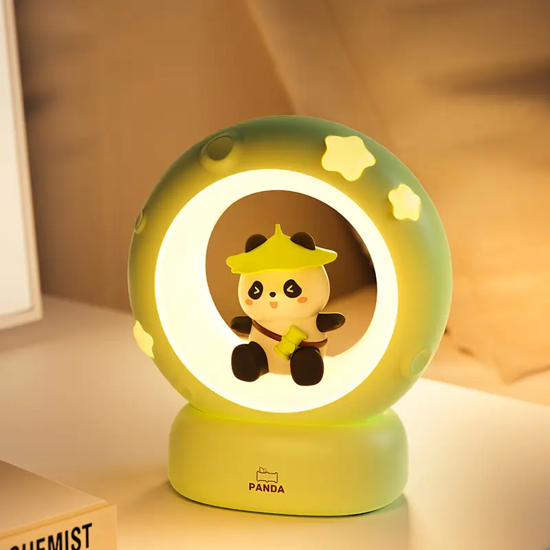 Panda Night Light for Bedroom Sleep Lamp