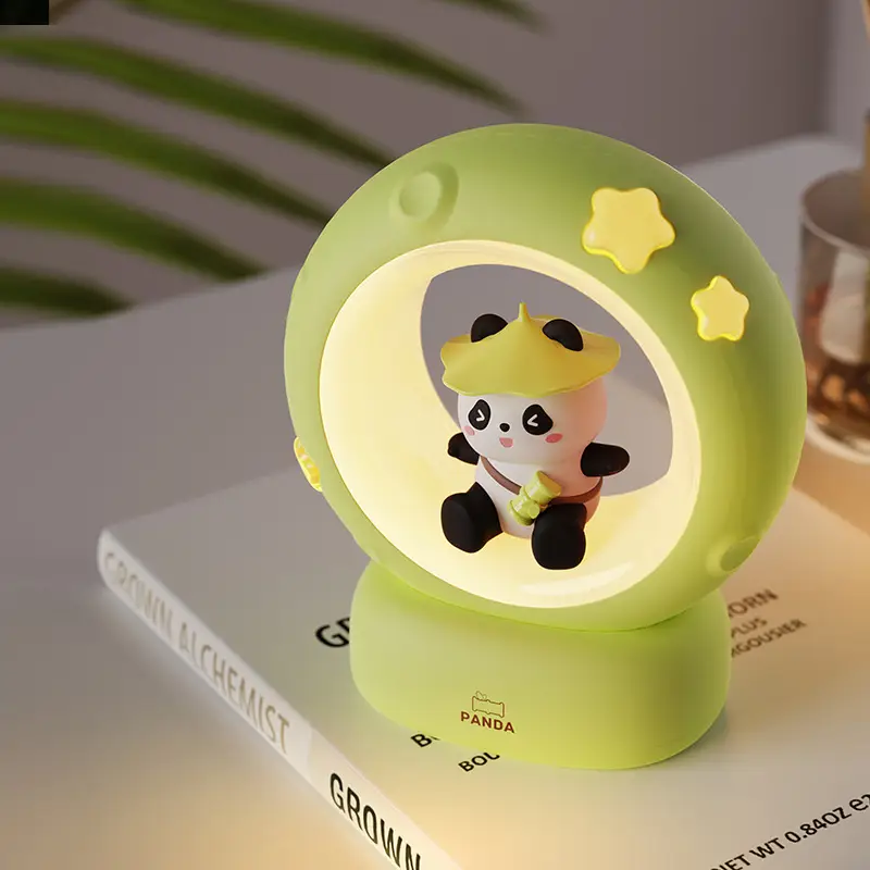 Panda Night Light for Bedroom Sleep Lamp
