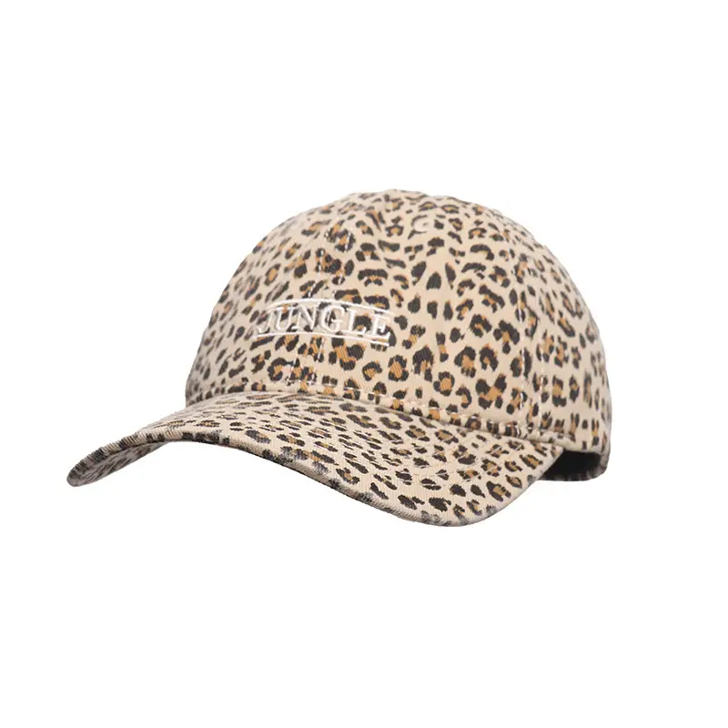 American Retro Leopard Print Cap for Women - Image 7