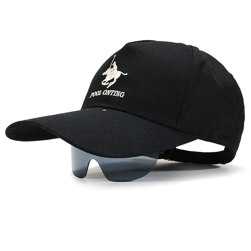 Beige Peaked Cap with Polo Graphic for Men Women - Image 5