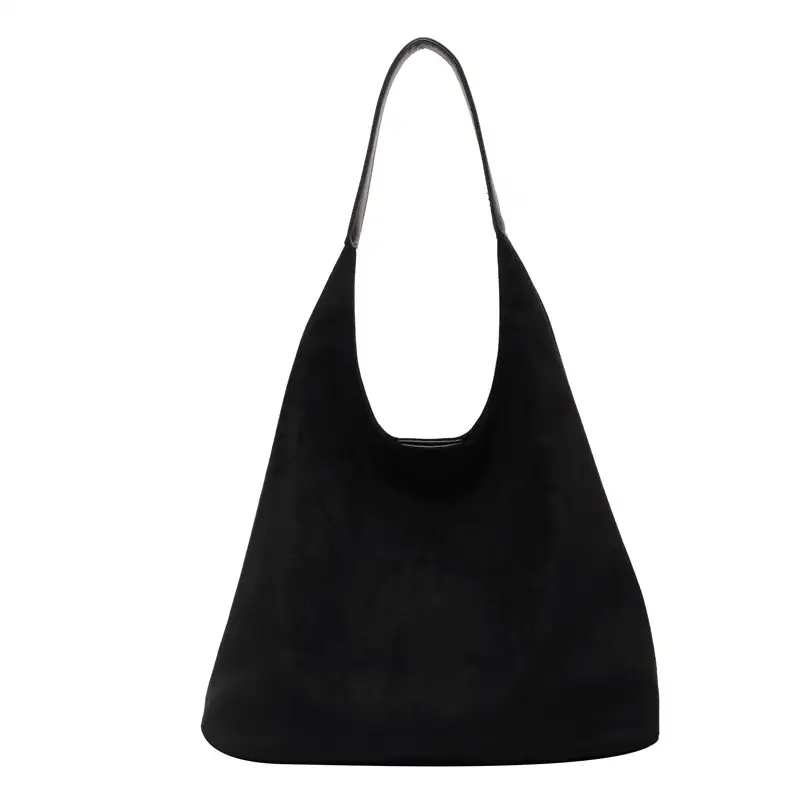 Women's Large Capacity Brown Leather Shoulder Bag - Image 2