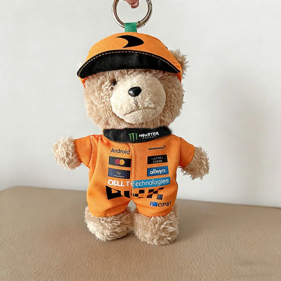 Mercedes-Benz F1 Red Bull Racing Suit 15/17cm Labubu Doll Clothes Hat First, Second and Third Generation Labubu Clothes Wholesale