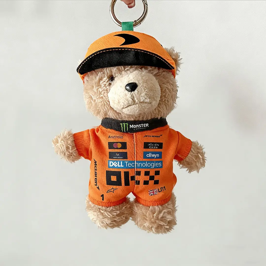 Mercedes-Benz F1 Red Bull Racing Suit 15/17cm Labubu Doll Clothes Hat First, Second and Third Generation Labubu Clothes Wholesale