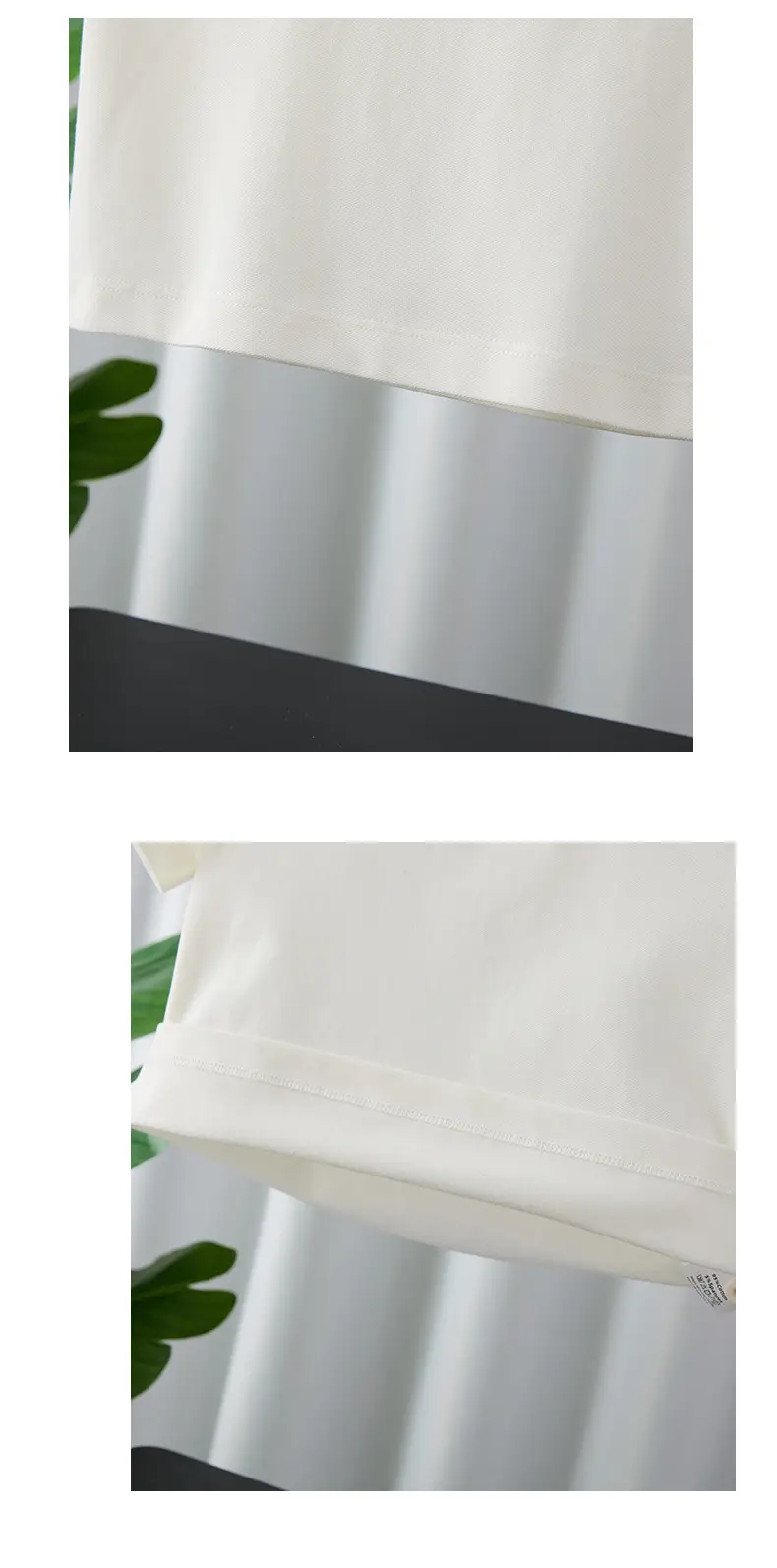 Children's White Cotton Polo Shirt Summer Lapel Baby Embroidered Top β feature 13