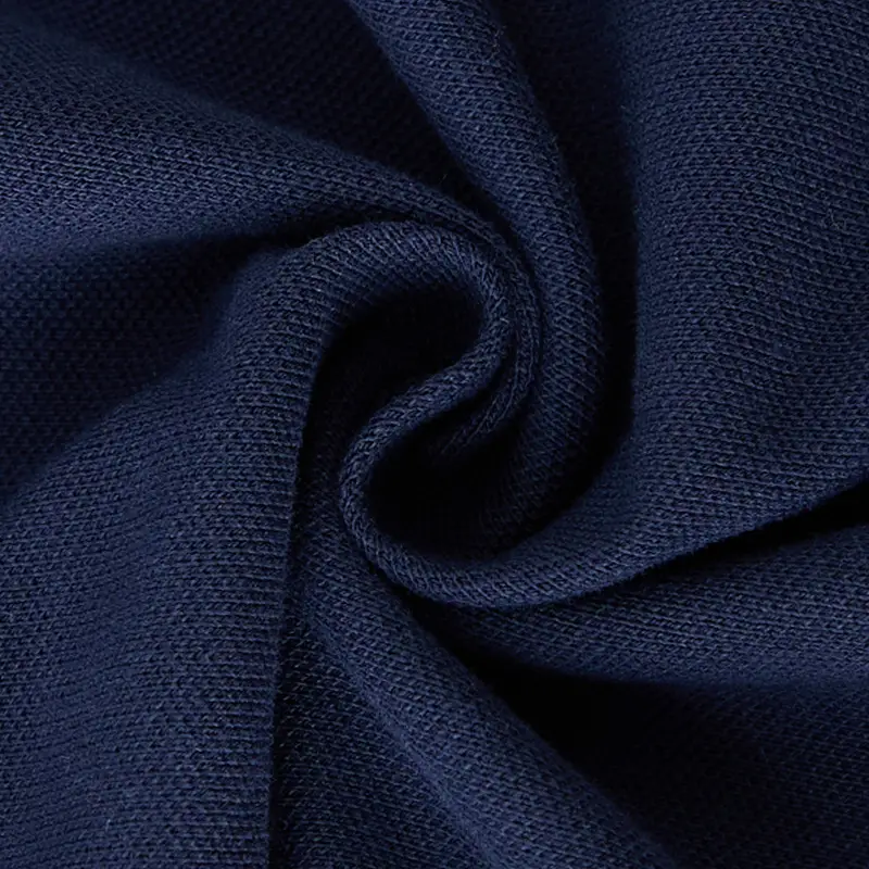 Boy's Navy Polo T-Shirt with White Cross Print - Image 4