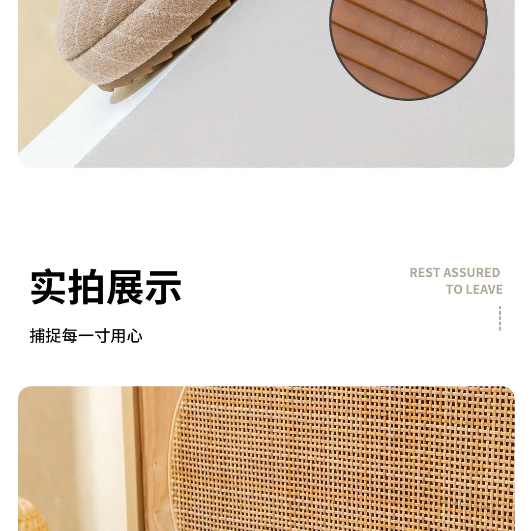 Striped Cotton Slippers for Men's Home Autumn and Winter Couples Indoor Warm Thick-Soled Non-Slip Outer Wear Winter Baotou Cotton Slippers for Women — feature 12