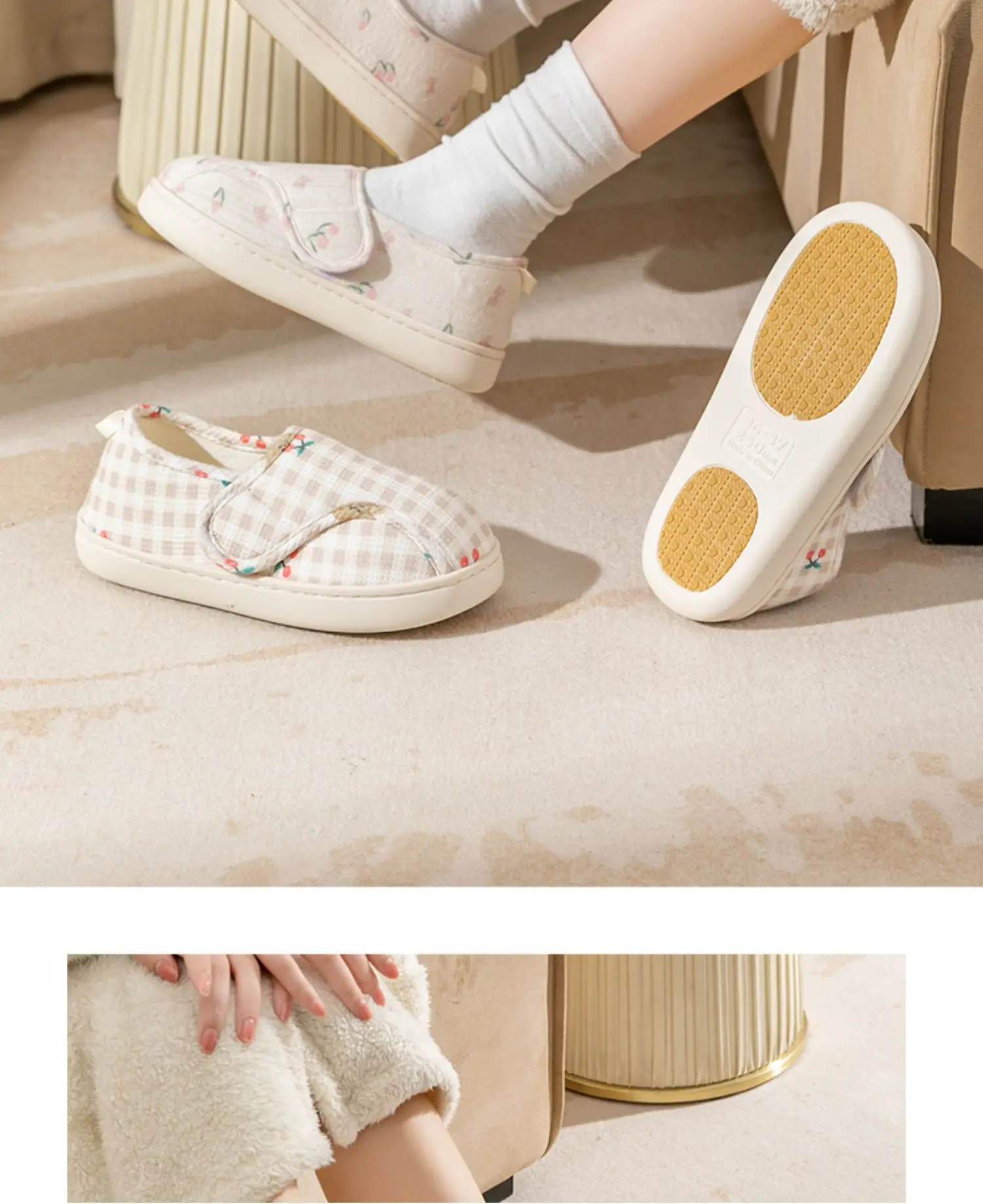 Postpartum Shoes Closed Heel Soft Soled Maternity Slippers — feature 12