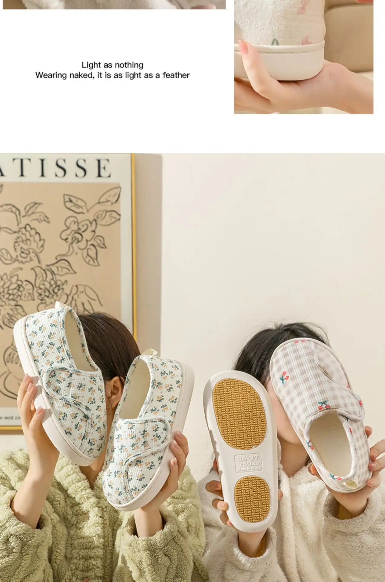 Postpartum Shoes Closed Heel Soft Soled Maternity Slippers — feature 14