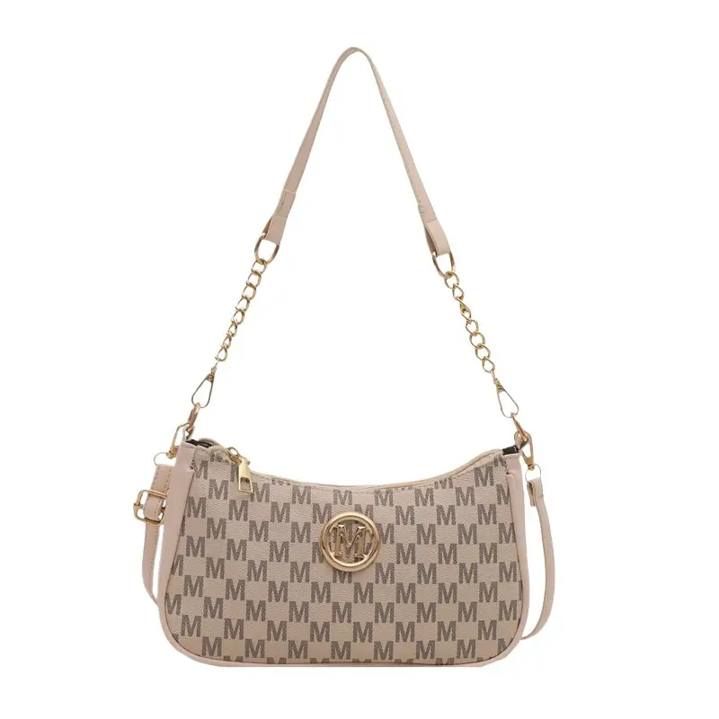 Women's Small Crossbody Bag with Gold Chain