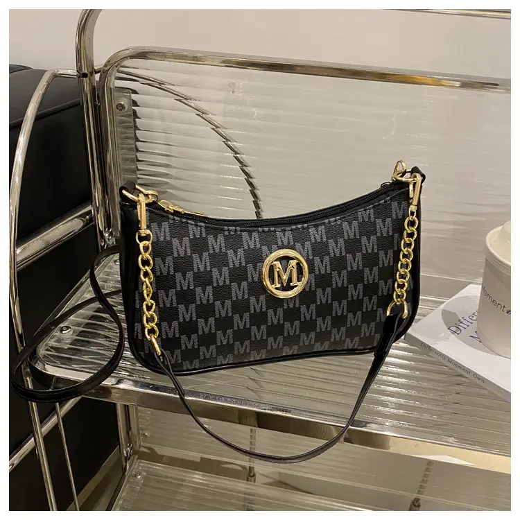Women's Small Crossbody Bag with Gold Chain — feature 10