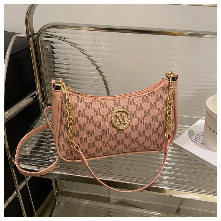 Women's Small Crossbody Bag with Gold Chain — feature 12