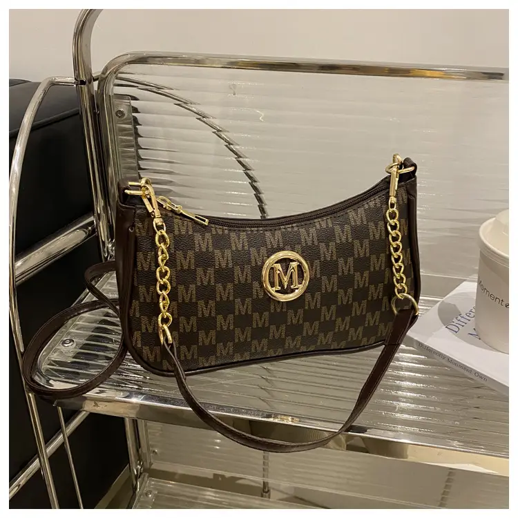 Women's Small Crossbody Bag with Gold Chain — feature 14