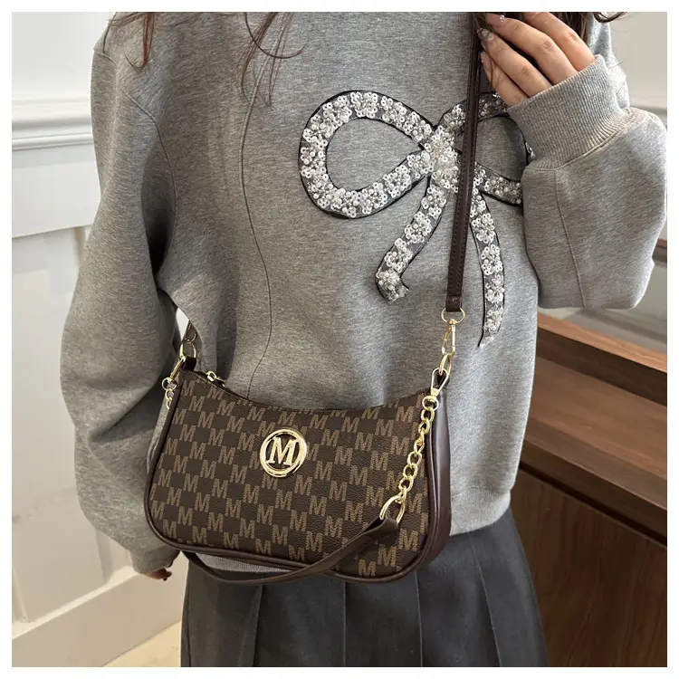 Women's Small Crossbody Bag with Gold Chain — feature 25
