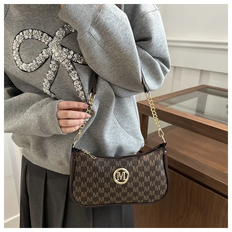 Women's Small Crossbody Bag with Gold Chain — feature 30