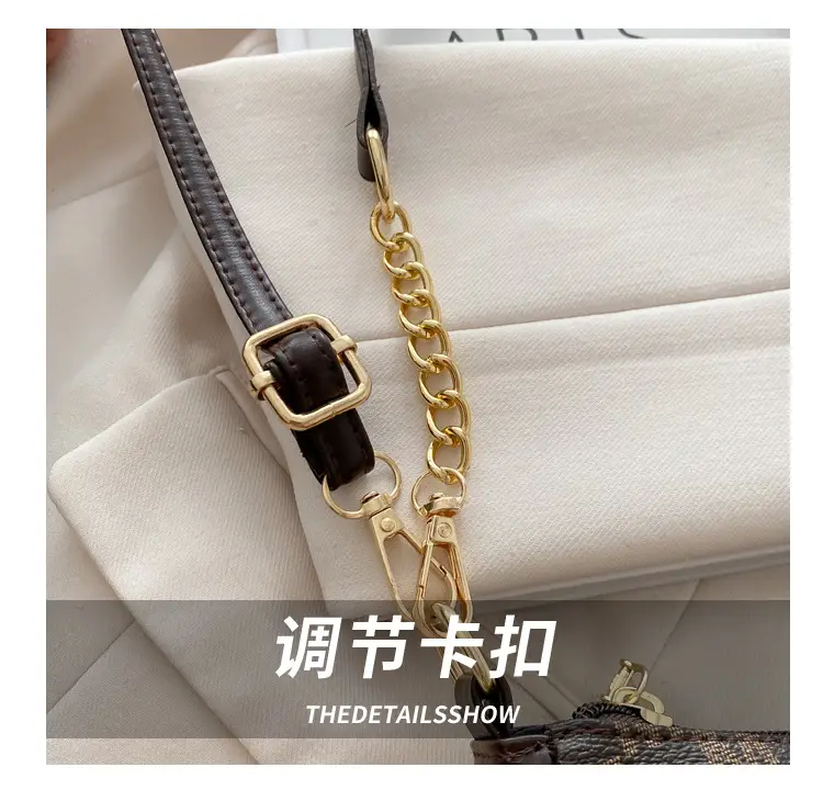 Women's Small Crossbody Bag with Gold Chain — feature 5