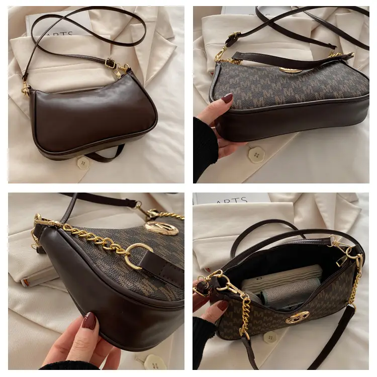 Women's Small Crossbody Bag with Gold Chain — feature 8
