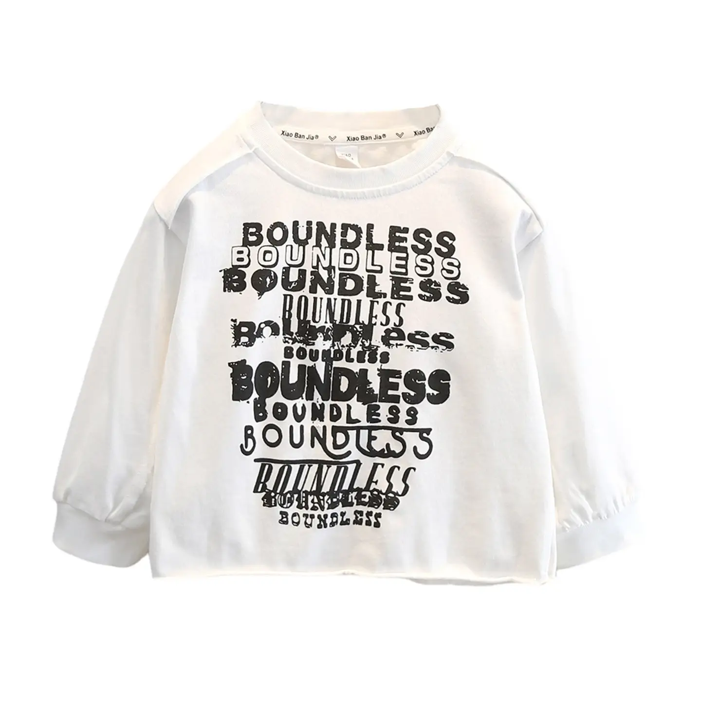 Boys Long Sleeve T-Shirt White Graphic 2026 - Image 6