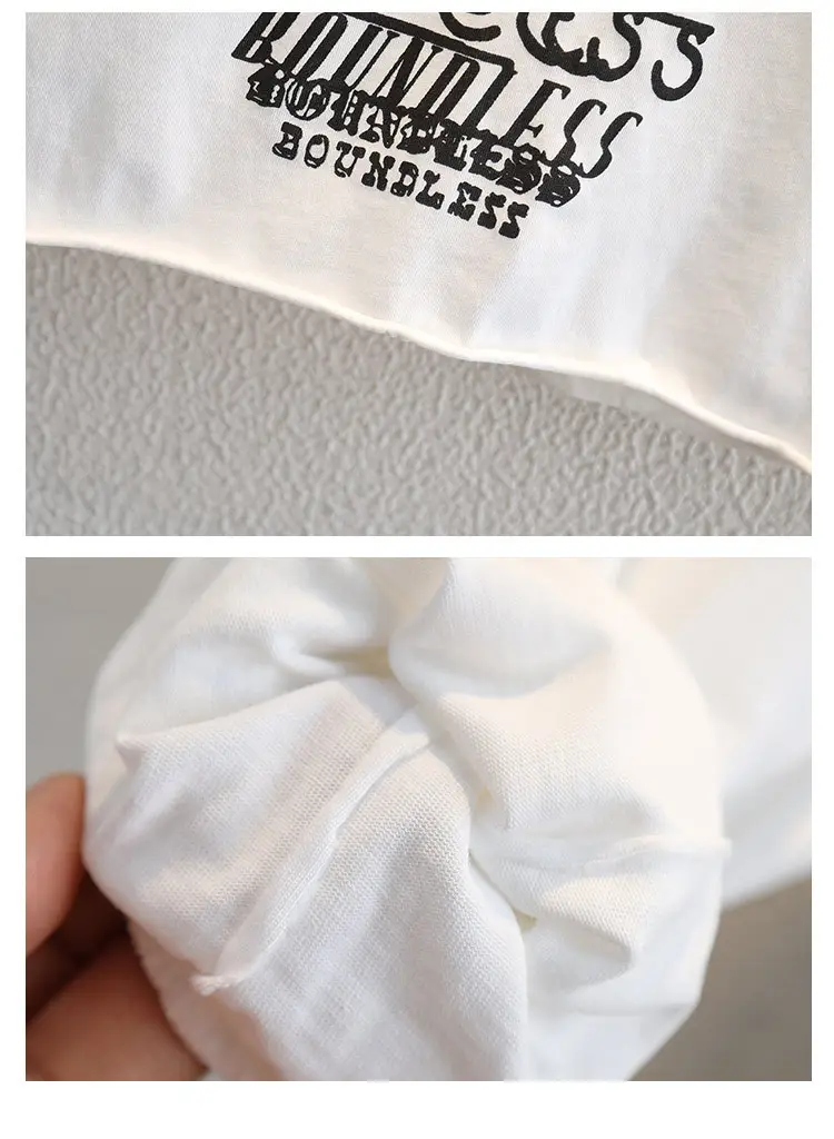 Boys Long Sleeve T-Shirt White Graphic 2026 — feature 14
