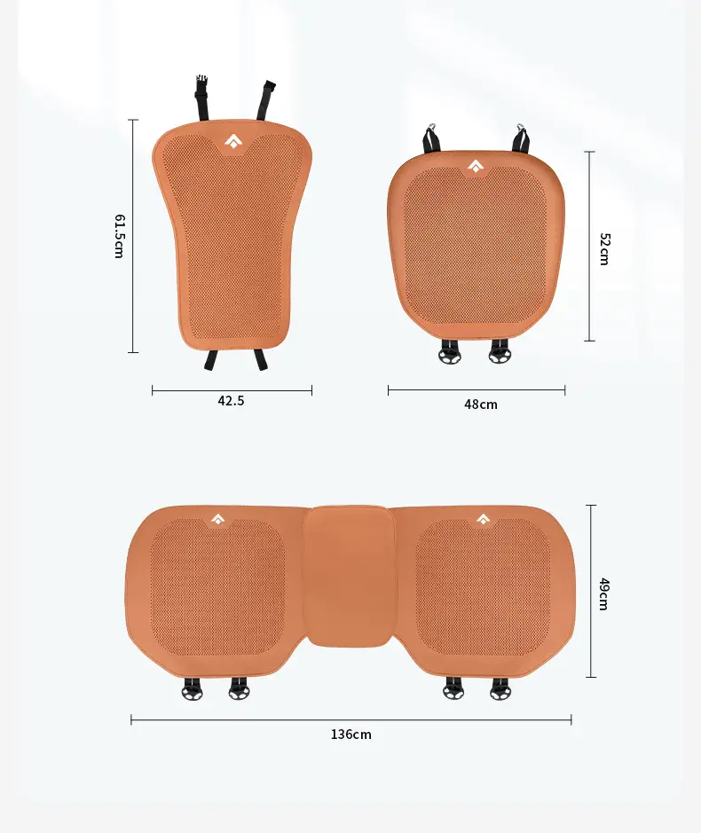 Suitable for Gac Haobai Ht Seat Cushion, 25 Models Hl Special Gt Car Interior Accessories, Breathable Seat Cushion, Suitable for All Seasons — feature 16