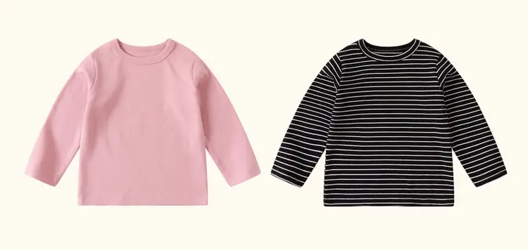 Pink Long Sleeve T-Shirt for Boys Girls Spring — feature 23