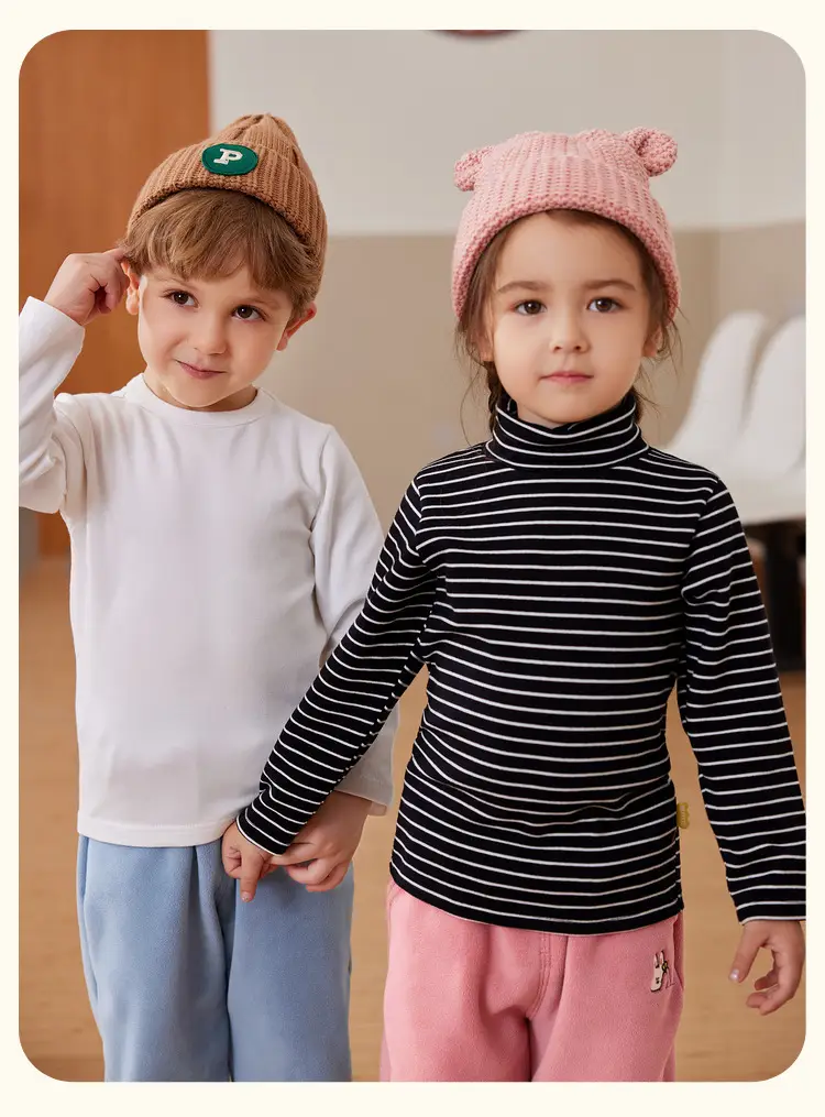 Pink Long Sleeve T-Shirt for Boys Girls Spring — feature 31