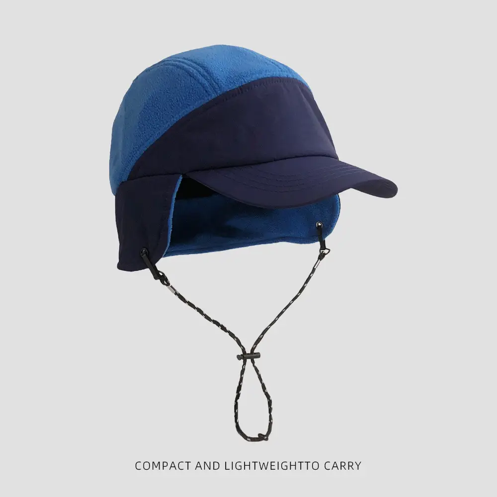 Winter Warm Cap for Men Women Blue Duck Tongue - Image 4