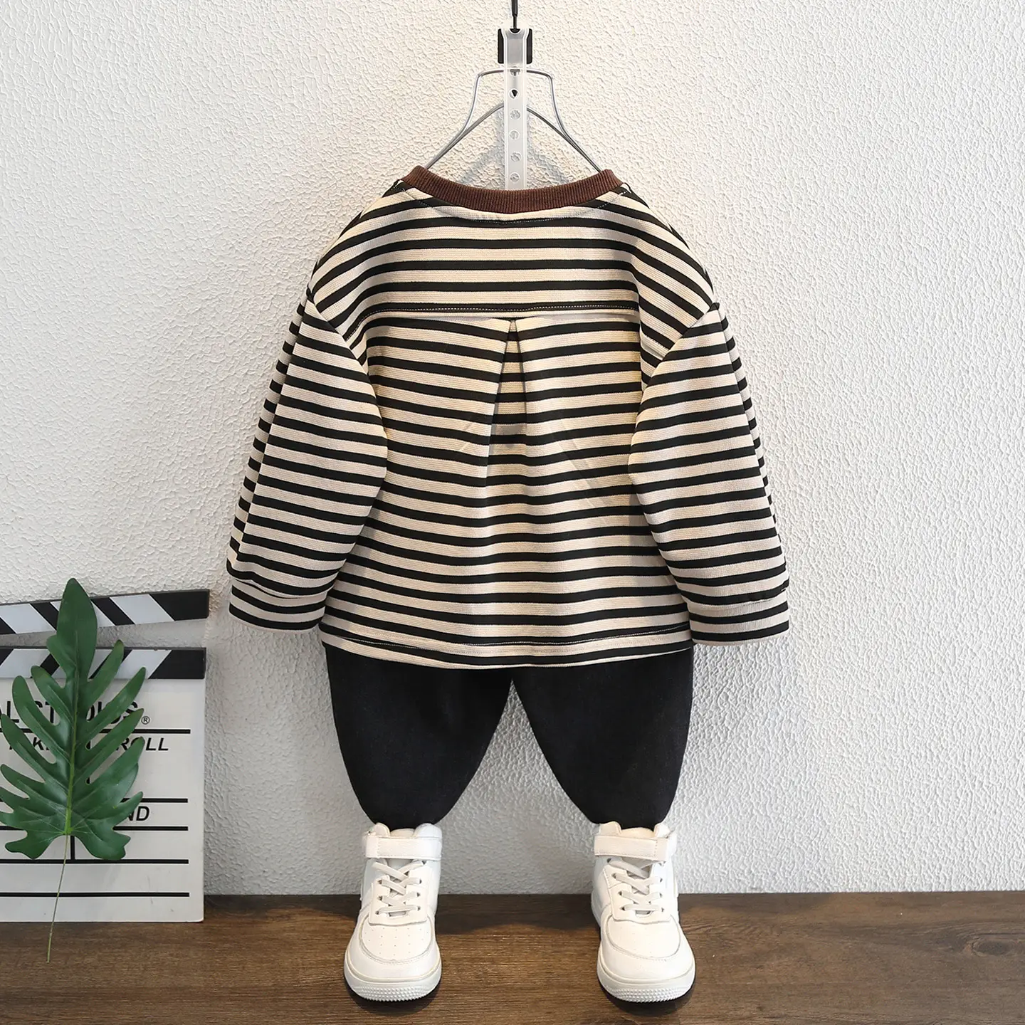 Boys Striped Long Sleeve T-Shirt 2025 - Image 3