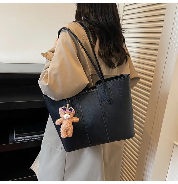 White Korean Style Retro Shoulder Bag for Women — feature 16