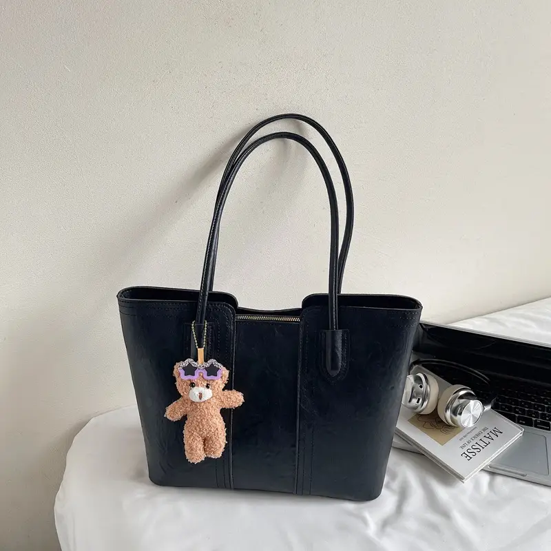 White Korean Style Retro Shoulder Bag for Women — feature 24