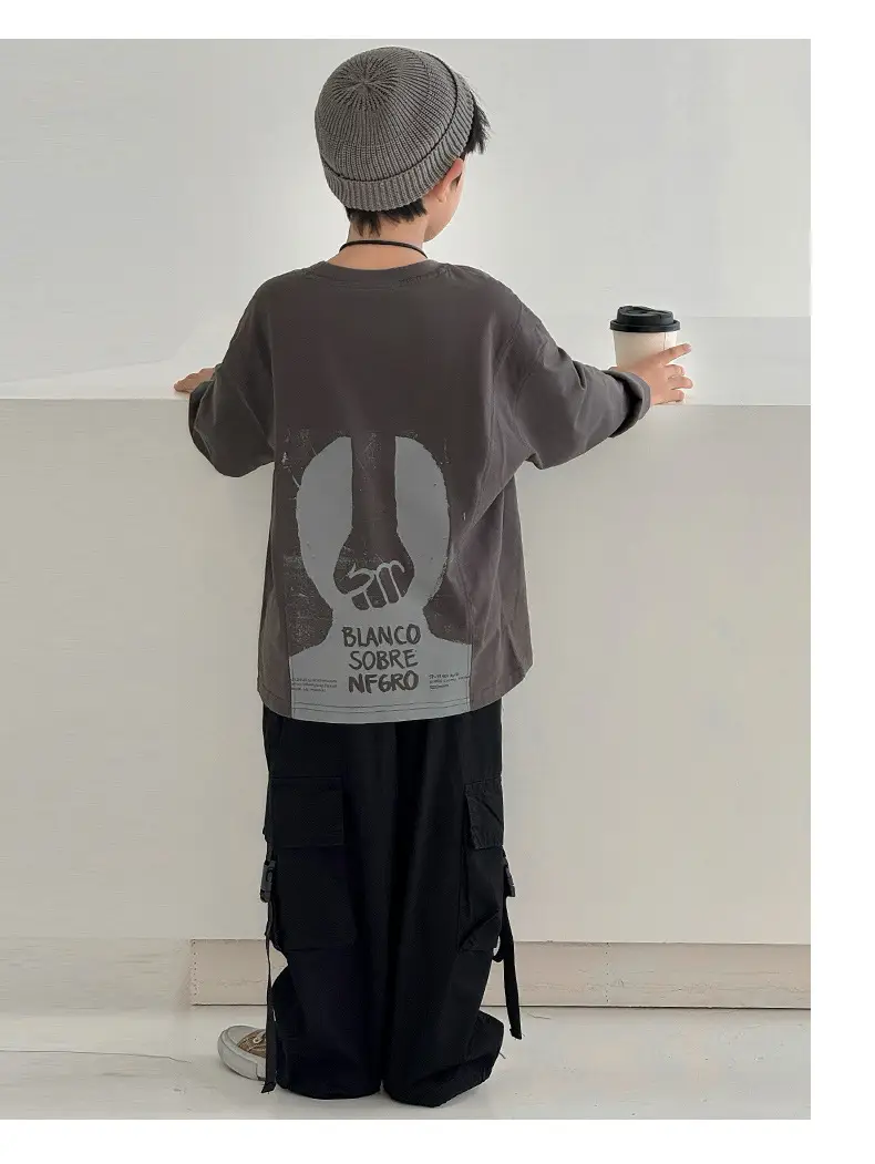 Boys Sweatshirt T-Shirt Korean Style Autumn 2025 — feature 6