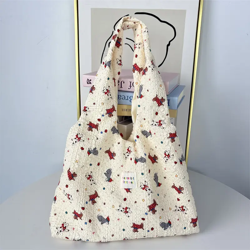 Cute Cartoon Embossed Shoulder Bag for Women - Image 6