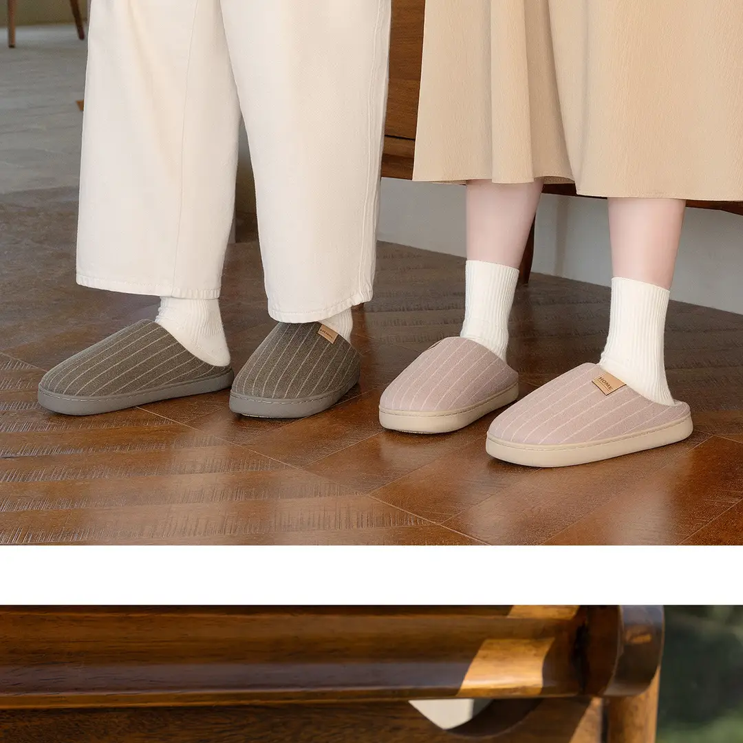 Cotton Slippers for Women, Winter 2026 New Model, Indoor Home Warm Antibacterial Slippers for Men, Household Use for Men in Autumn and Winter — feature 16