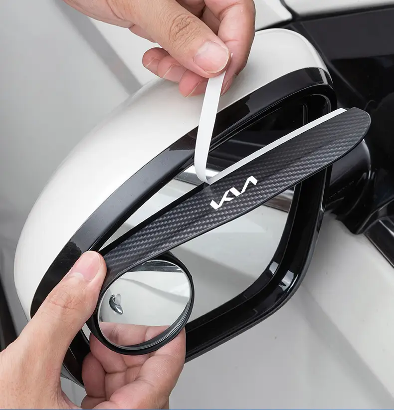 Suitable for Kia K5, K3, Forte, Kx3, Sportage, Kx5 Rearview Mirror Rain Cover Small Round Mirror Integrated — feature 13