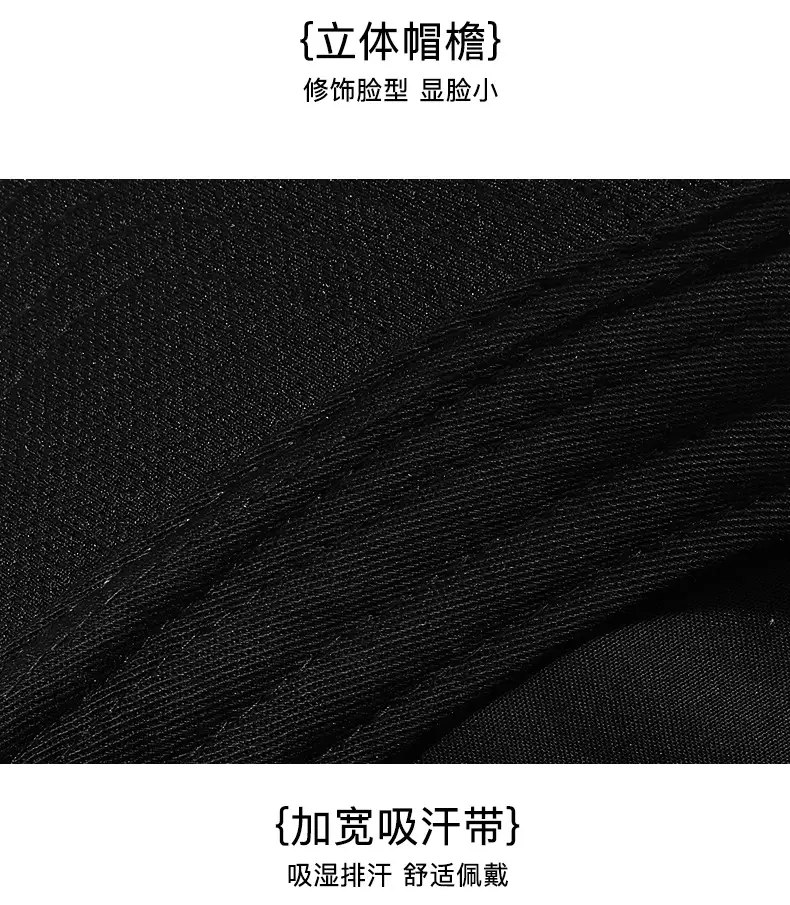 Black Pineapple Cloth Baseball Cap for Men — feature 17