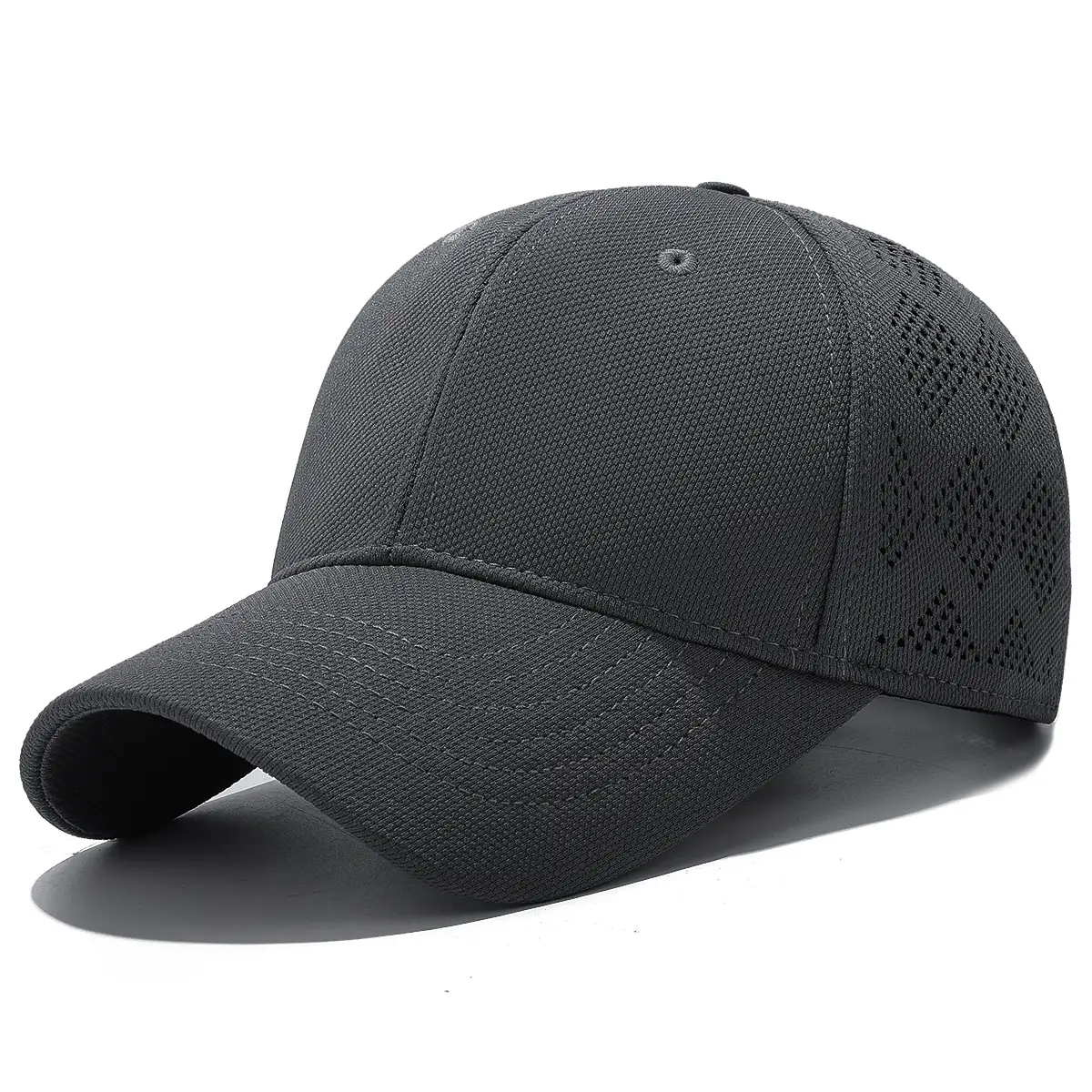 Black Pineapple Cloth Baseball Cap for Men - Image 4