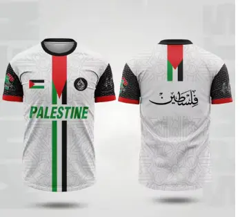 3D Printed Football T-Shirt White Short Sleeve — feature 9