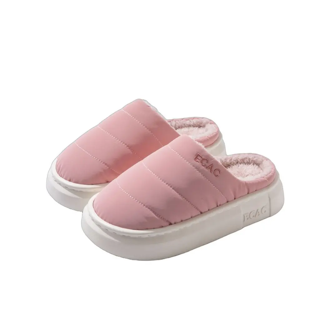 Cotton Slippers for Women Autumn and Winter 2025 New Indoor Home Warm Home Non-Slip Plush Slippers for Women Winter - Image 9