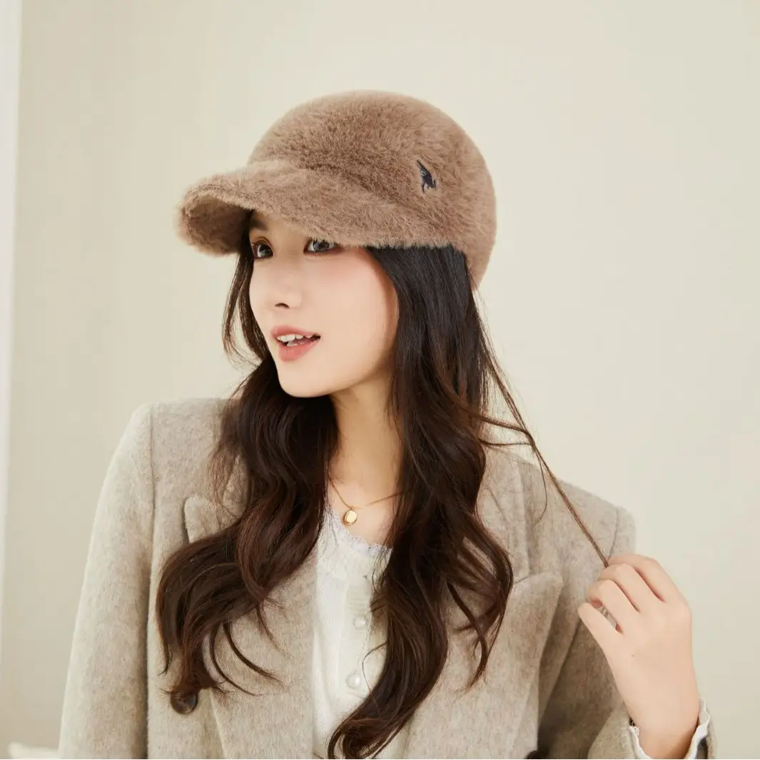 2025 Plush Duckbill Cap Winter Women's Warm Hat - Image 2