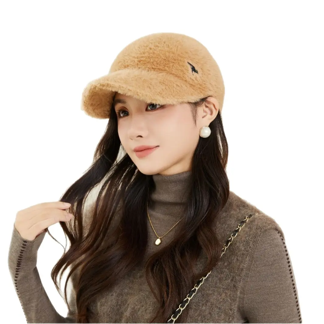 2025 Plush Duckbill Cap Winter Women's Warm Hat - Image 8