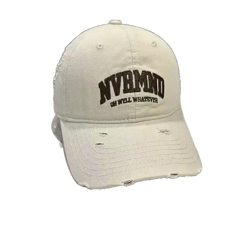 2025 New Navy Blue Lettered Baseball Cap for Women - Image 8
